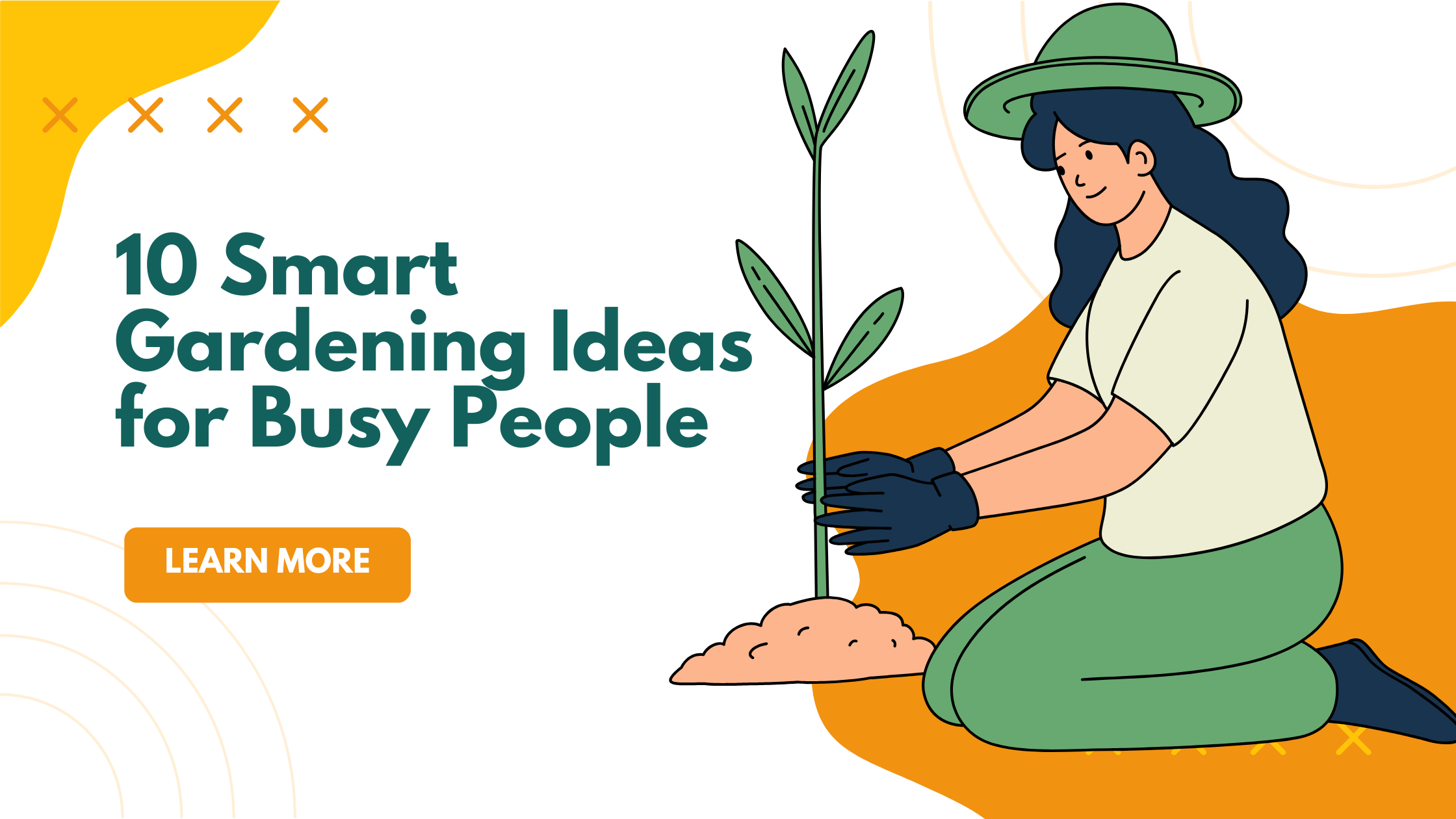 10 Smart Gardening Ideas for Busy People